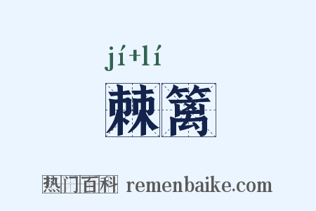 棘篱是什么意思的图片